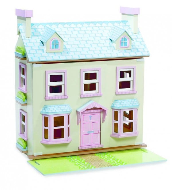 Large cream colour dolls house