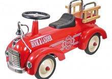 Metal fire engine truck